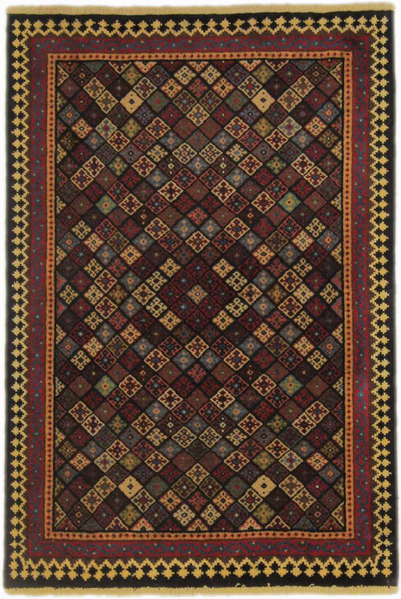 Tappeto persiano Shiraz 157x106 157x106, Tappeto persiano Annodato a mano