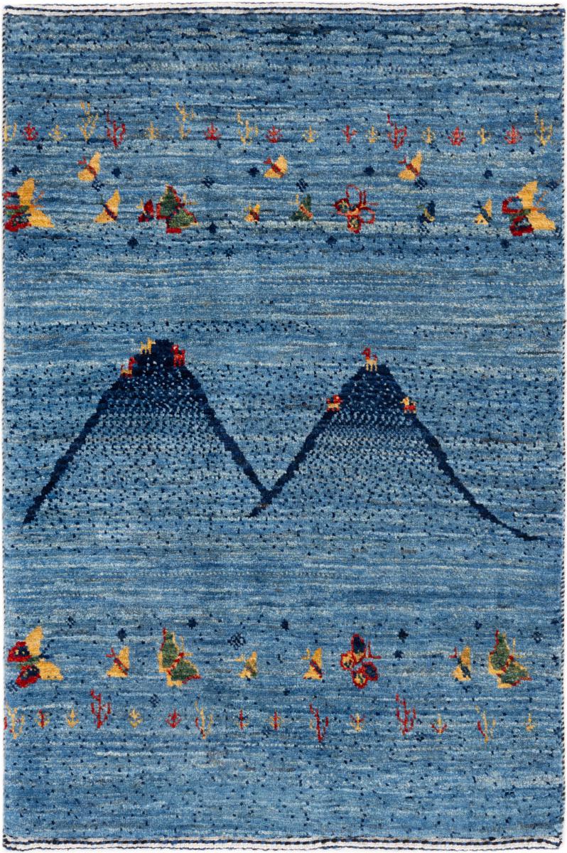 Περσικό χαλί Περσικό Γκάμπεθ Loribaft Atelier 89x61 89x61, Περσικό χαλί Χειροποίητο με κόμπους
