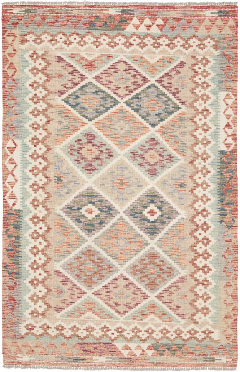 Afghan rug Kilim Afghan 6'1"x4'0" 6'1"x4'0", Persian Rug Woven by hand