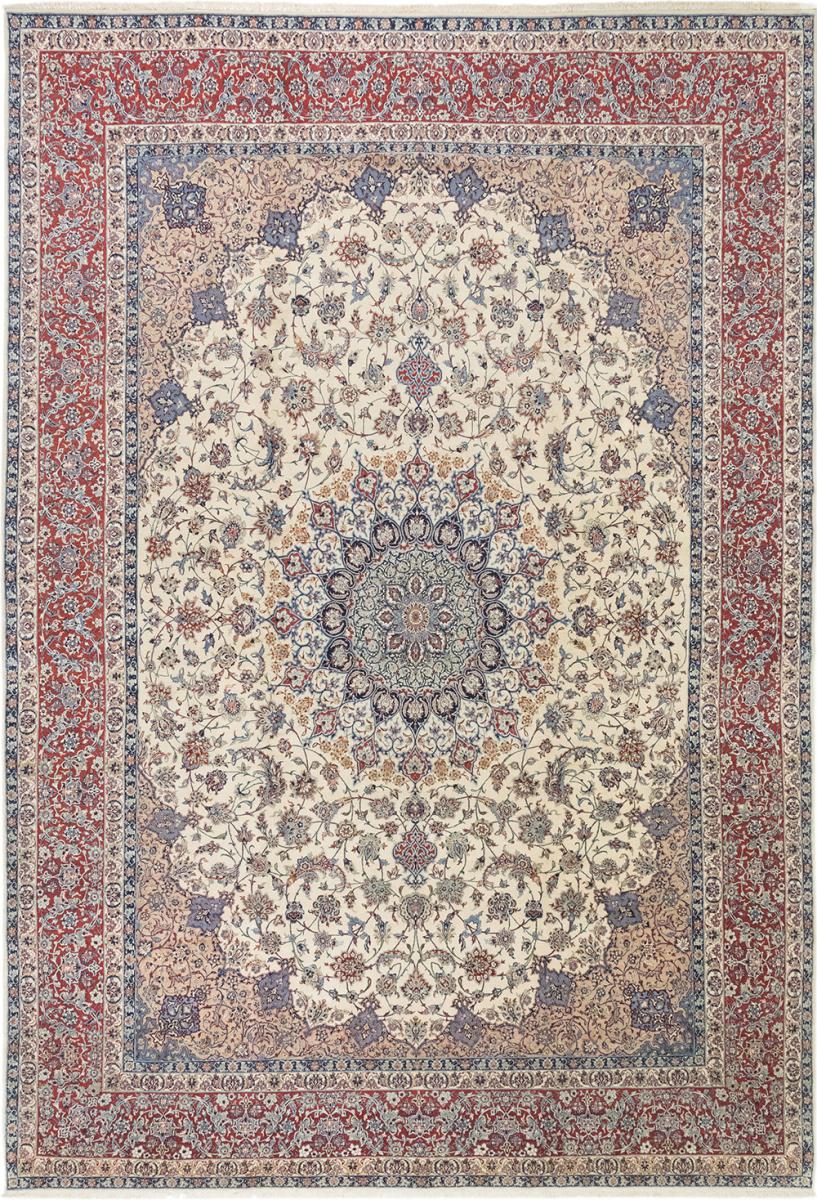 Perzisch tapijt Isfahan Semi Antiek Silk Zijdenkette 454x309 454x309, Perzisch tapijt Handgeknoopte