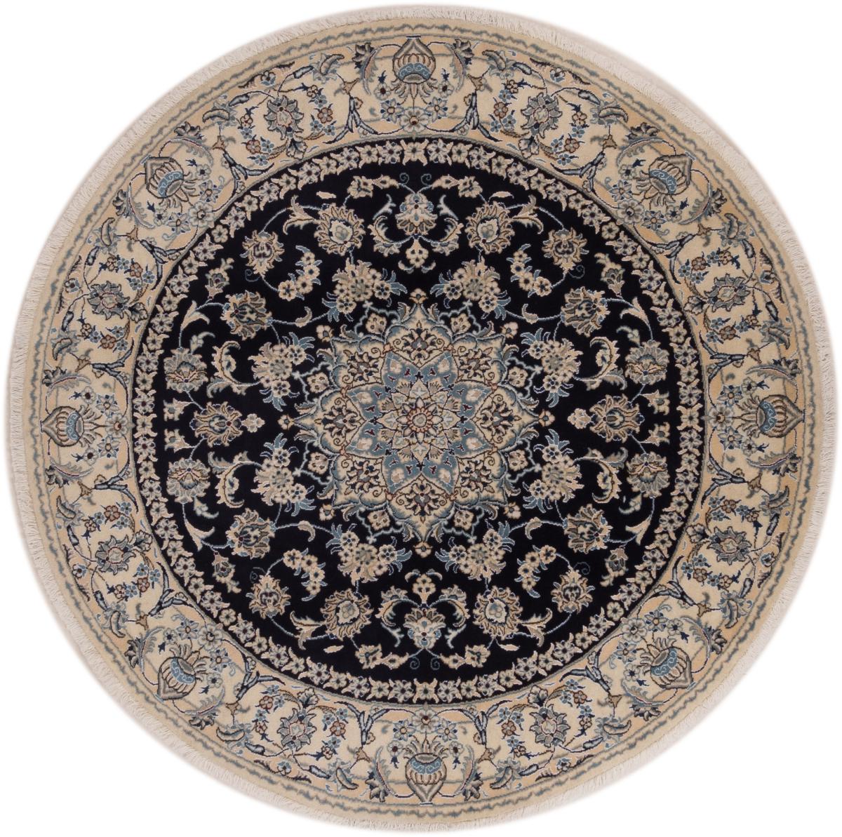 Perserteppich Nain 197x199 197x199, Perserteppich Handgeknüpft