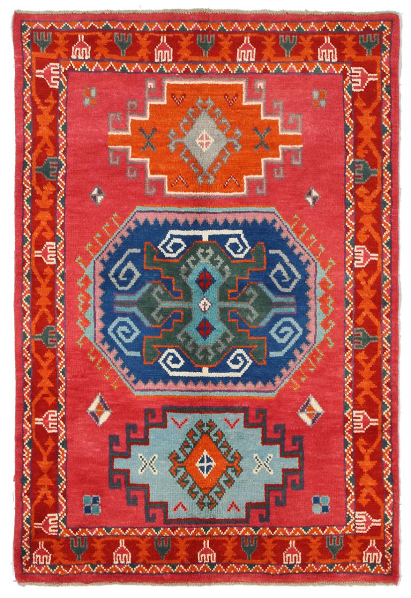 Pakistanilainen matto Kazak 191x128 191x128, Persialainen matto Käsinsolmittu