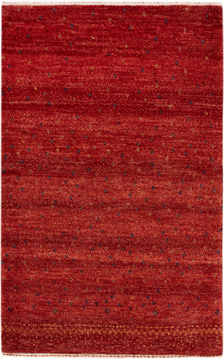 Tapete persa Persa Gabbeh Kashkuli Banafsheh 129x83 129x83, Tapete persa Atado à mão