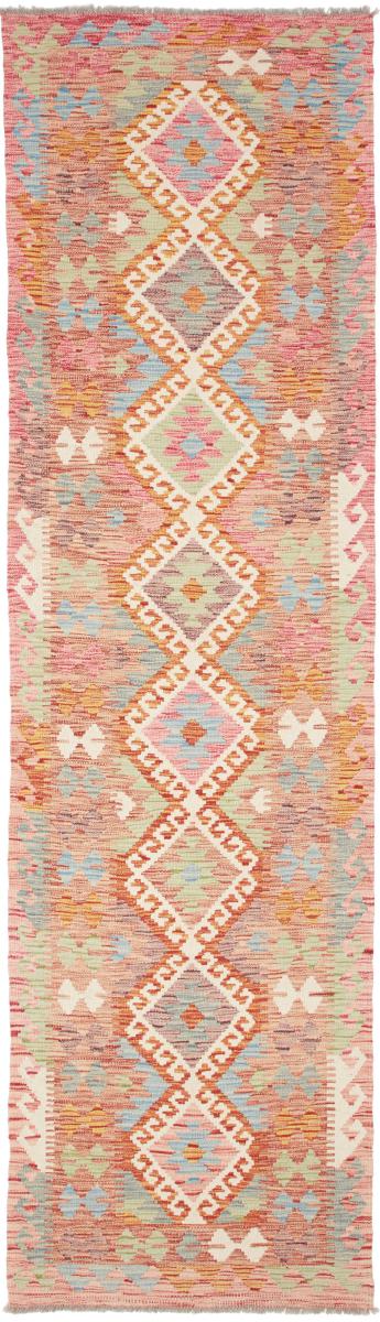 Tapete afegão Kilim Afegão 304x81 304x81, Tapete persa Tecido à mão