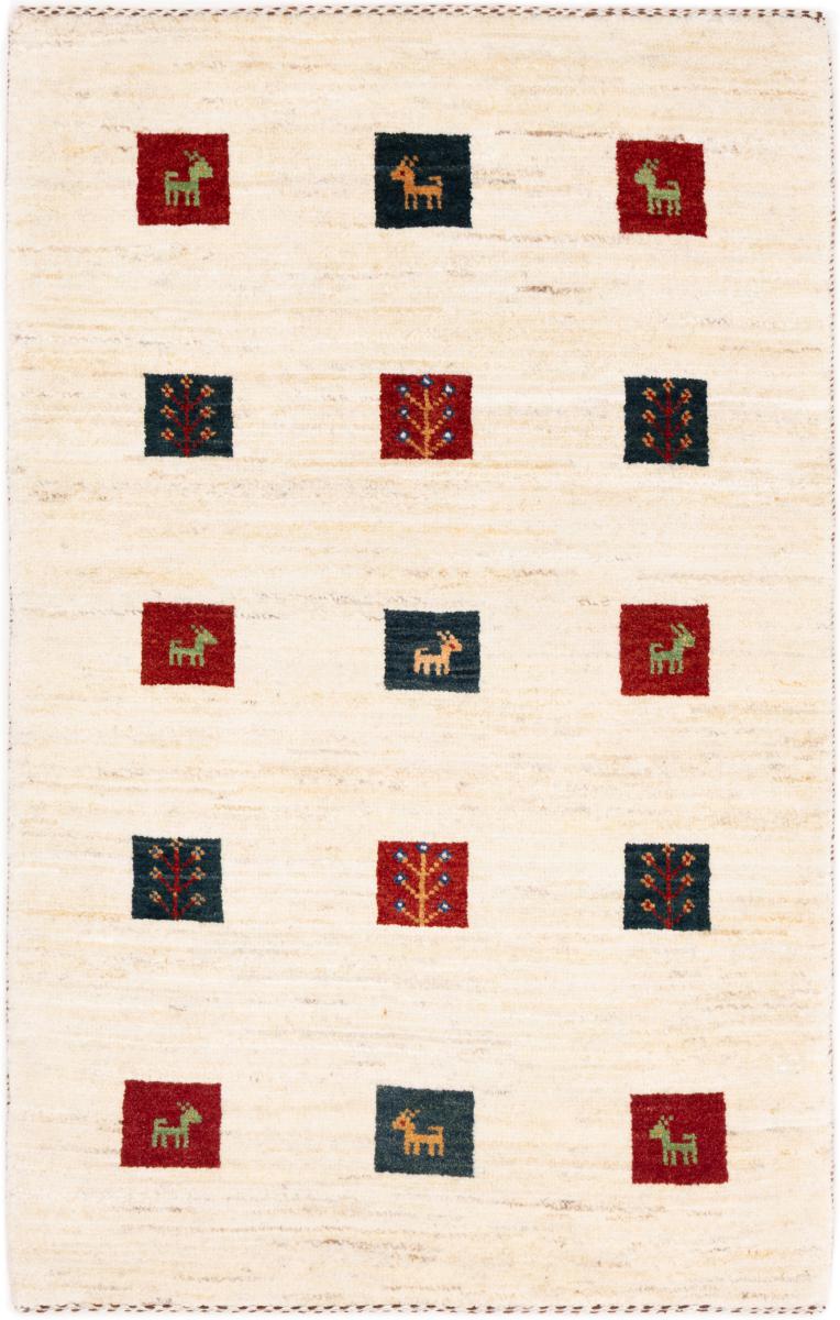 Tapete persa Persa Gabbeh Kashkuli Banafsheh 119x77 119x77, Tapete persa Atado à mão