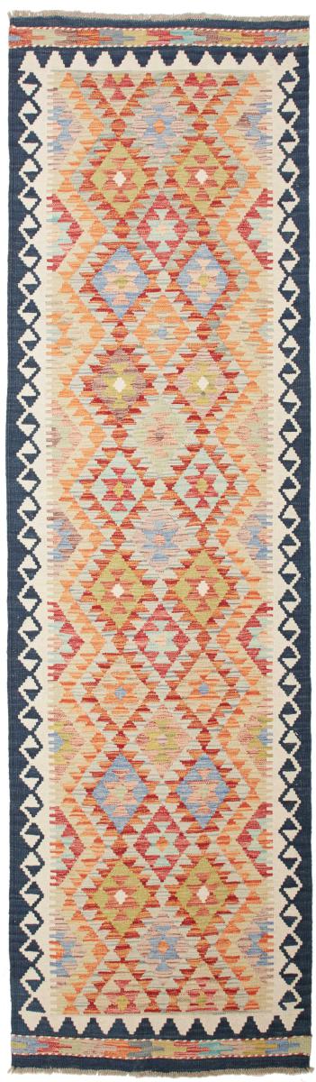 Afghansk teppe Kelim Afghan 299x84 299x84, Persisk teppe Handwoven 