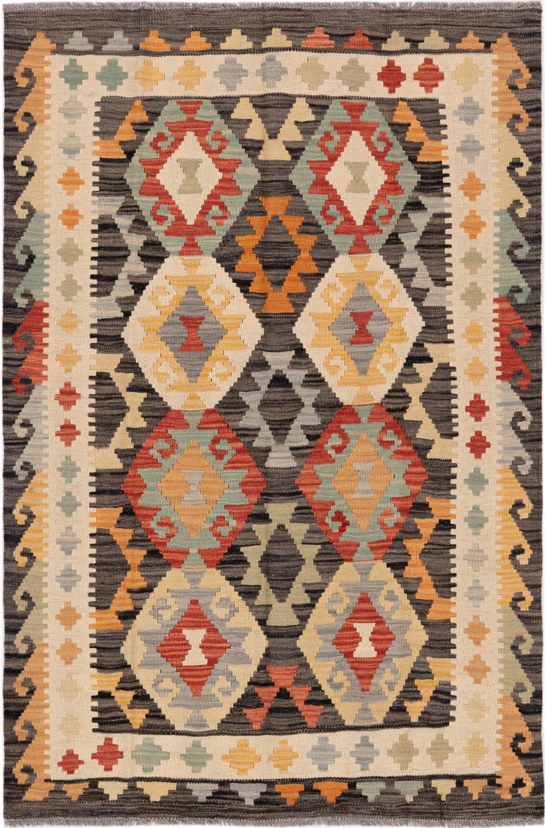 Afghansk teppe Kelim Afghan 152x102 152x102, Persisk teppe Håndvevd