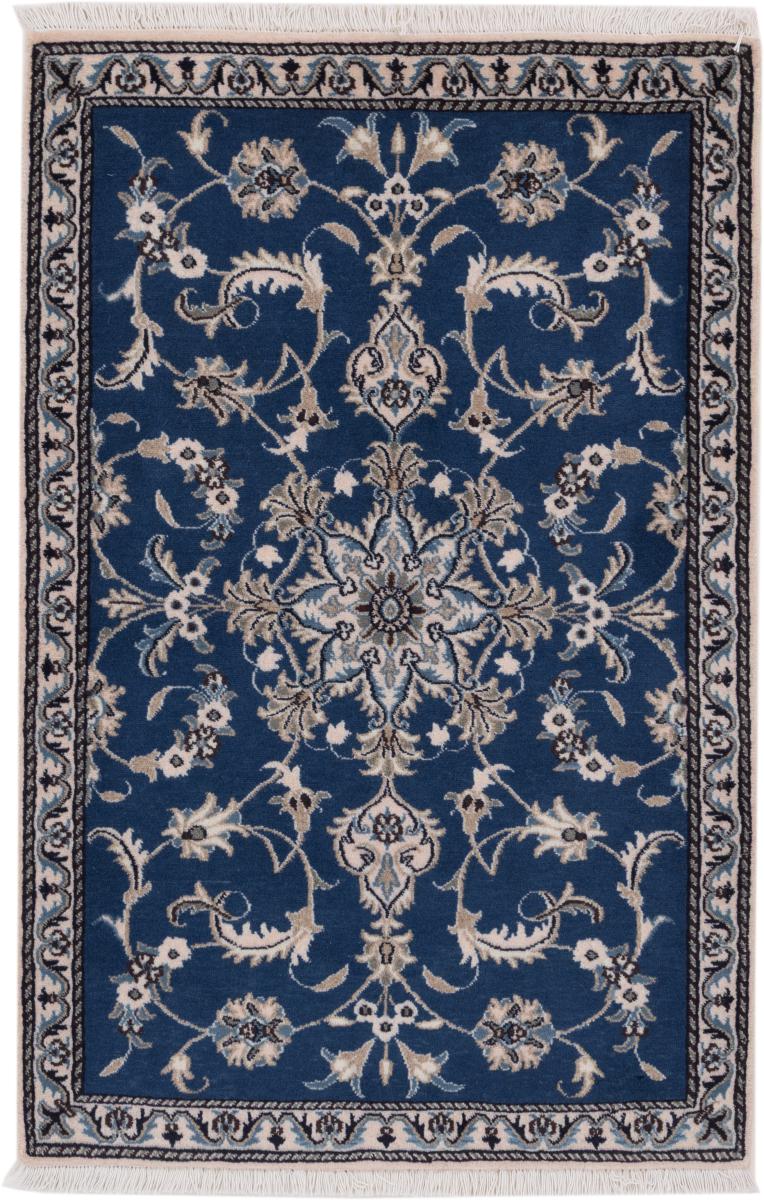 Tapis persan Naïn 134x90 134x90, Tapis persan Noué à la main