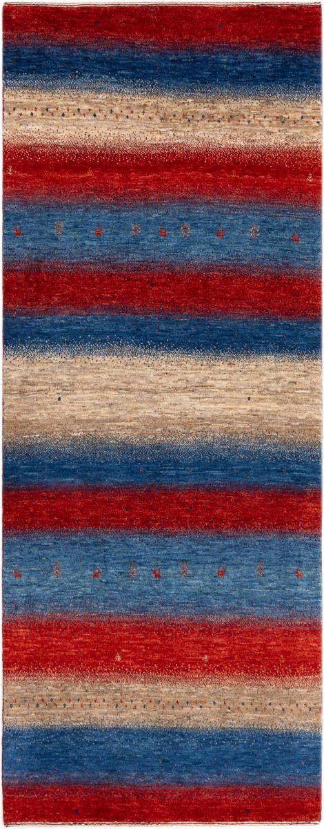 Persisk tæppe Perser Gabbeh Loribaft Essence 222x85 222x85, Persisk tæppe Håndknyttet