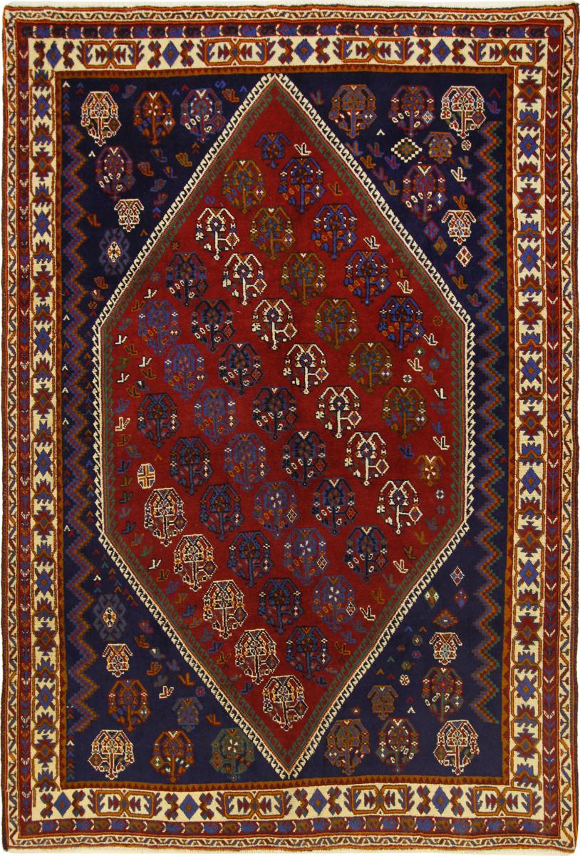 Alfombra persa Ghashghai 256x171 256x171, Alfombra persa Anudado a mano