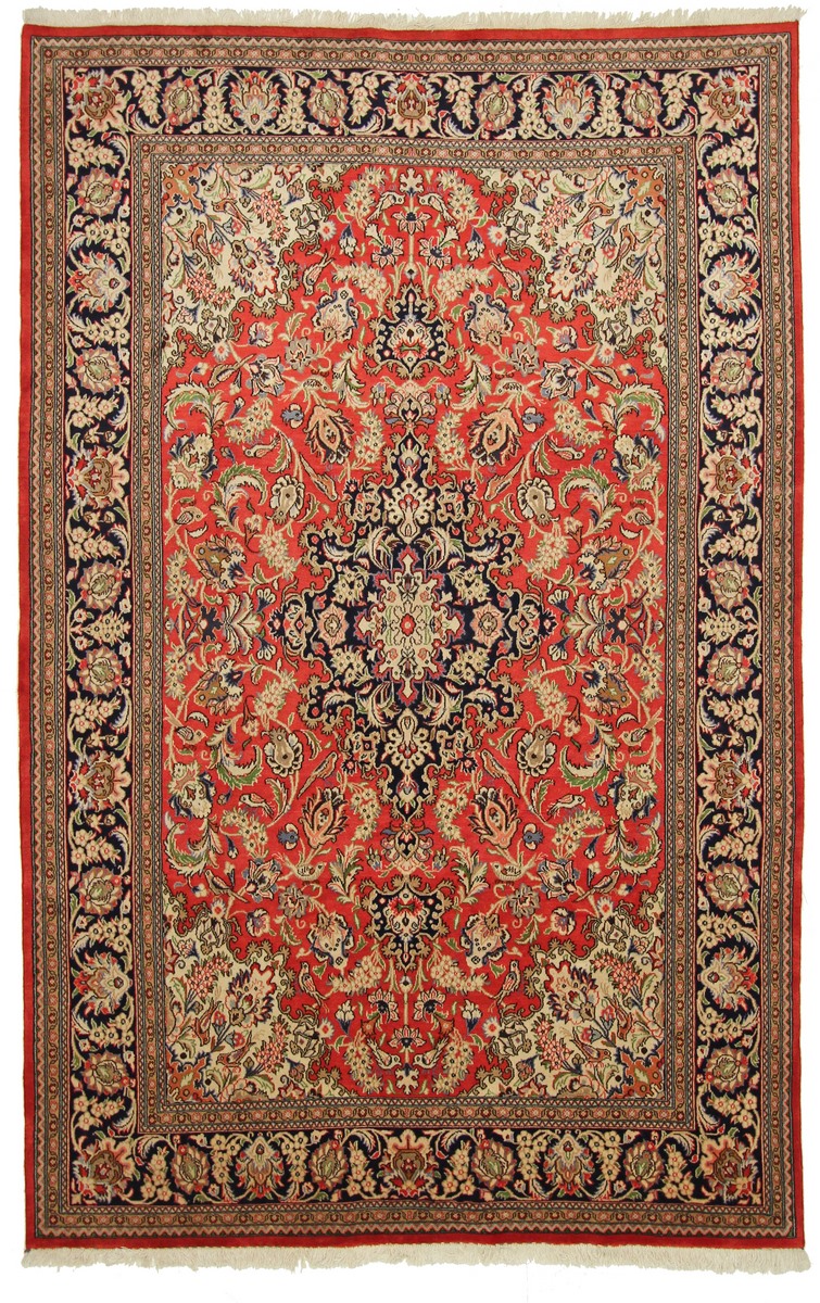 Tappeto persiano Qum Kork 308x200 308x200, Tappeto persiano Annodato a mano