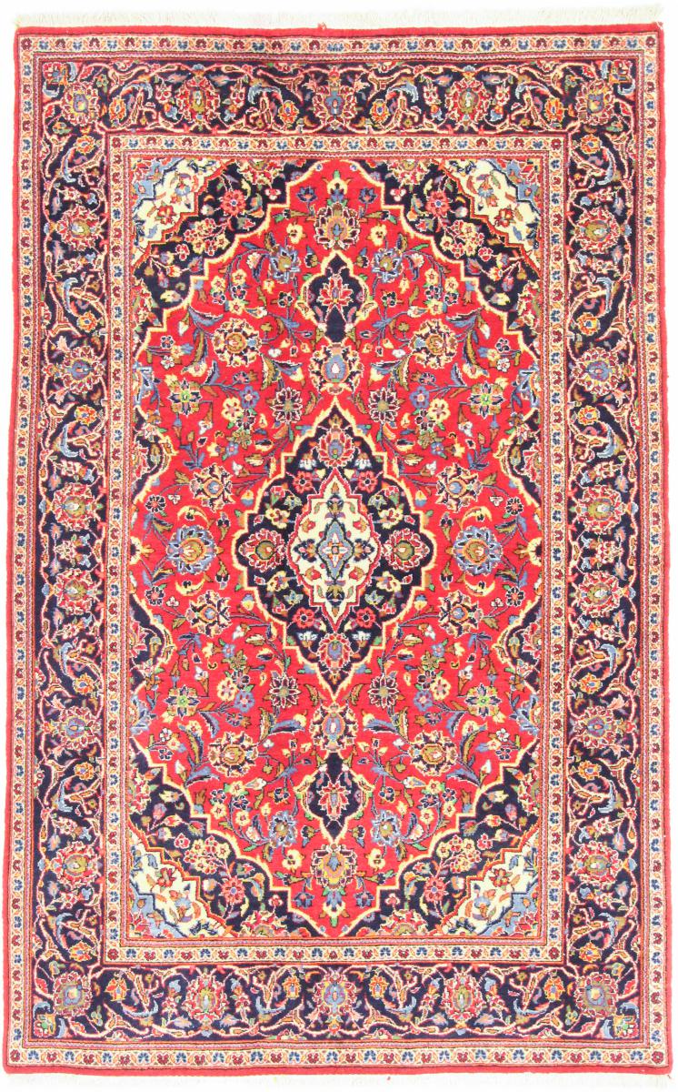 Tapete persa Keshan 228x139 228x139, Tapete persa Atado à mão