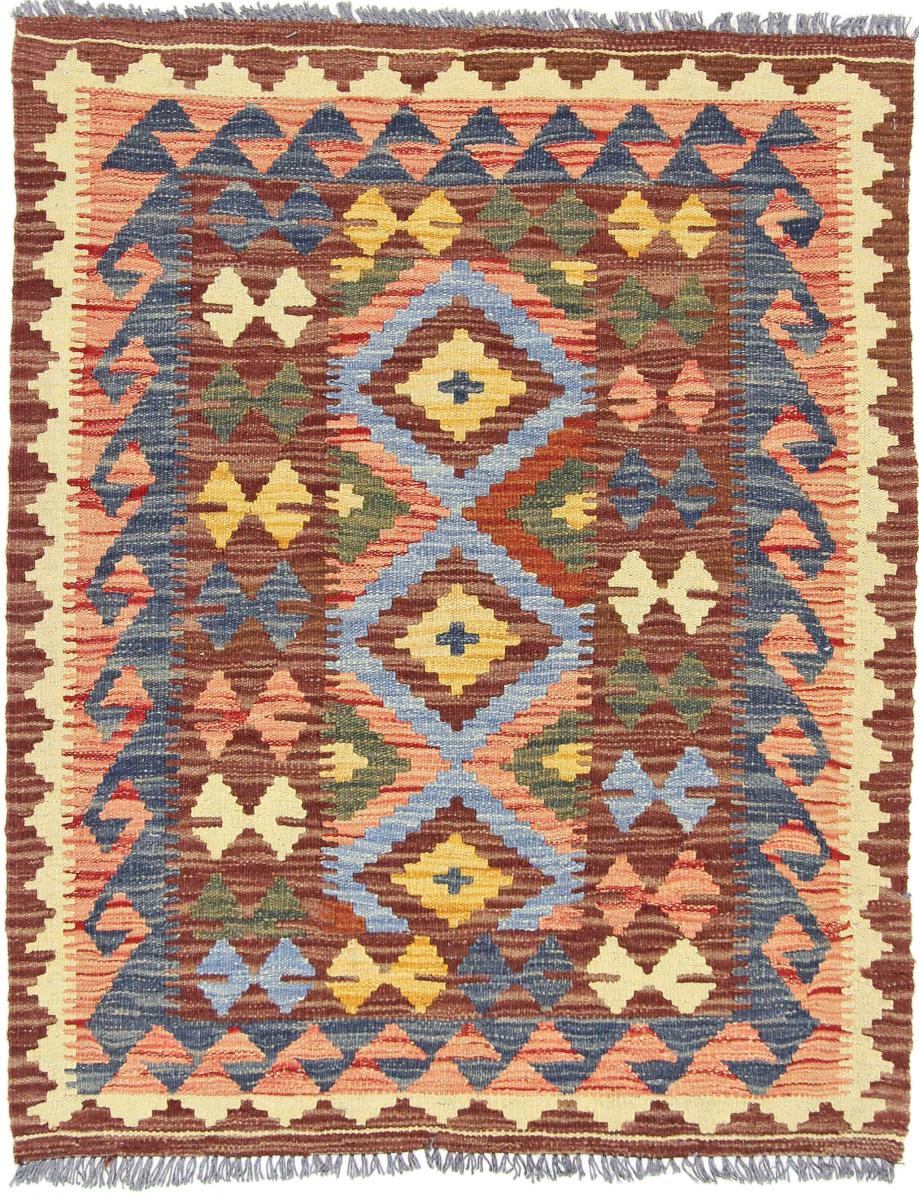 Tapete afegão Kilim Afegão 114x89 114x89, Tapete persa Tecido à mão
