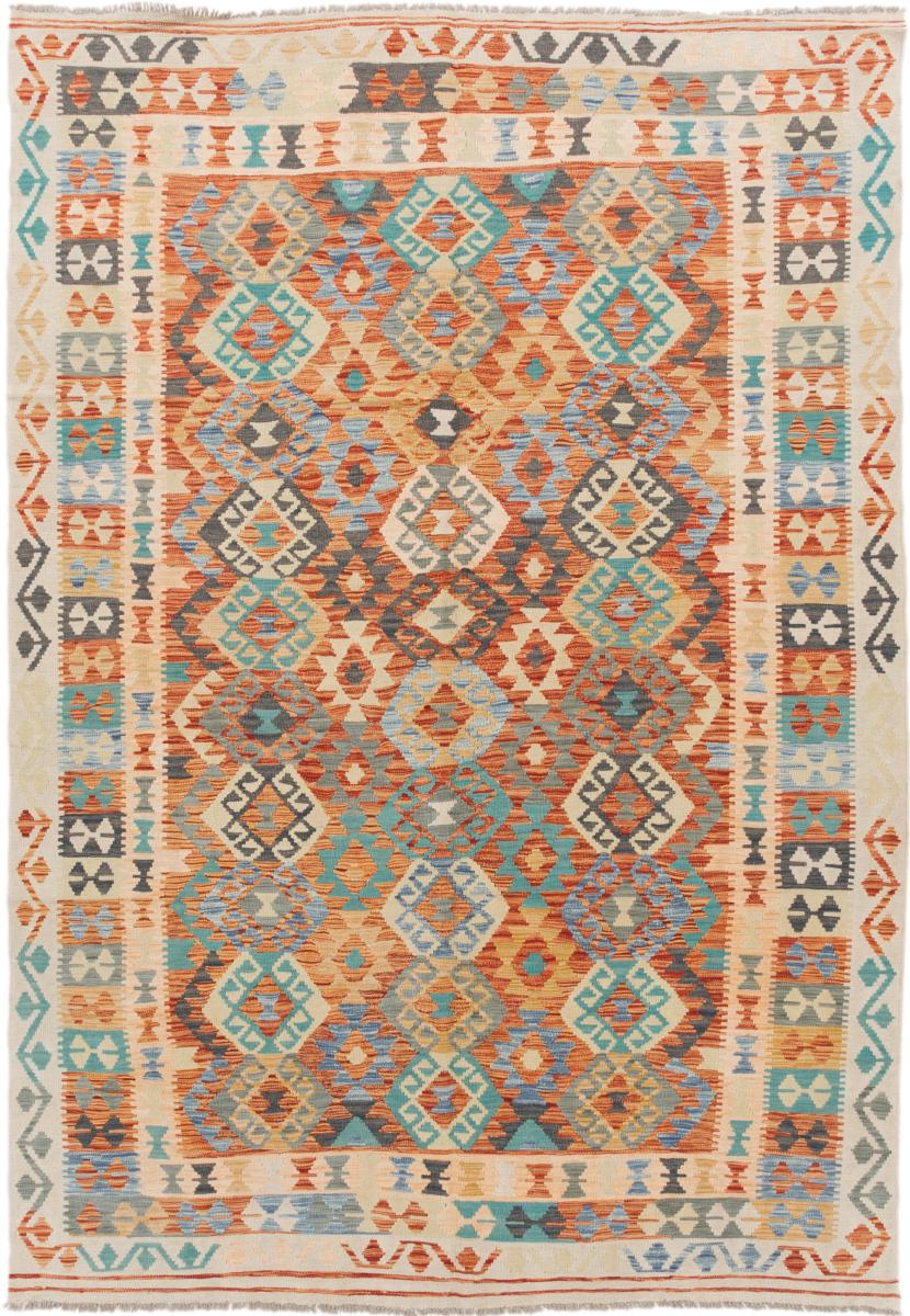 Tapete afegão Kilim Afegão 294x206 294x206, Tapete persa Tecido à mão