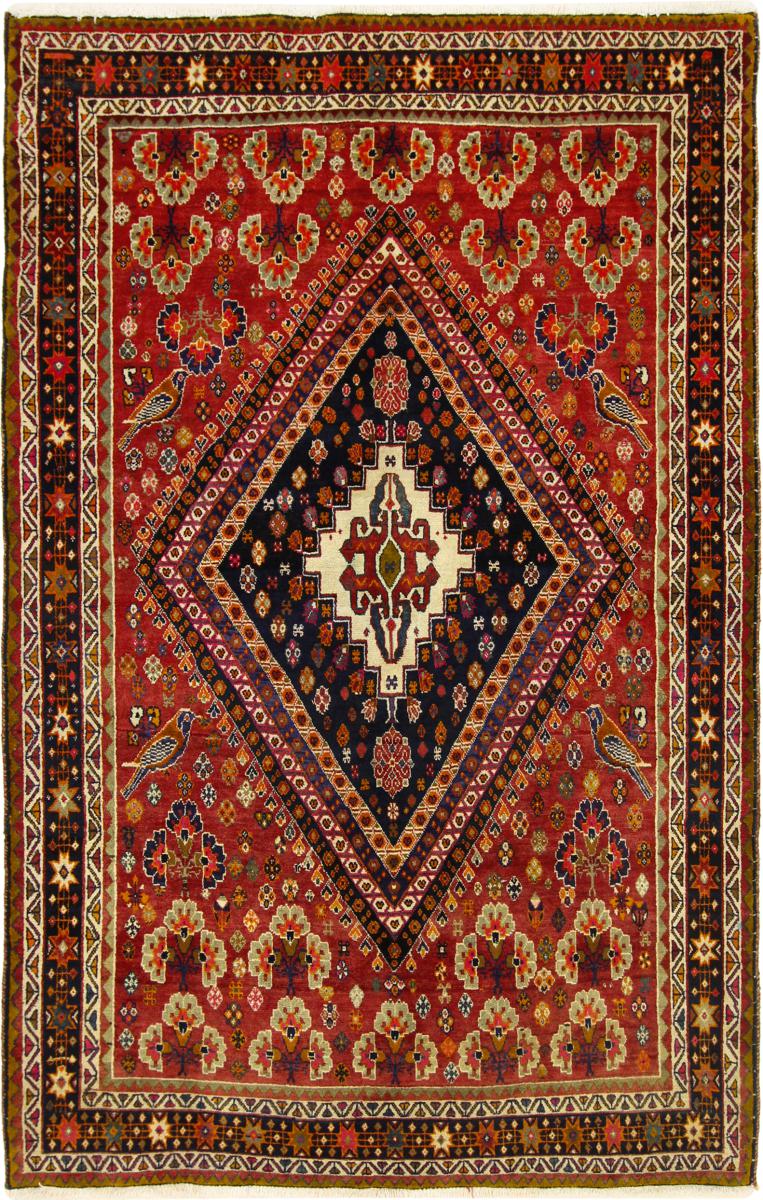  ペルシャ絨毯 Ghashghai 254x166 254x166,  ペルシャ絨毯 手織り