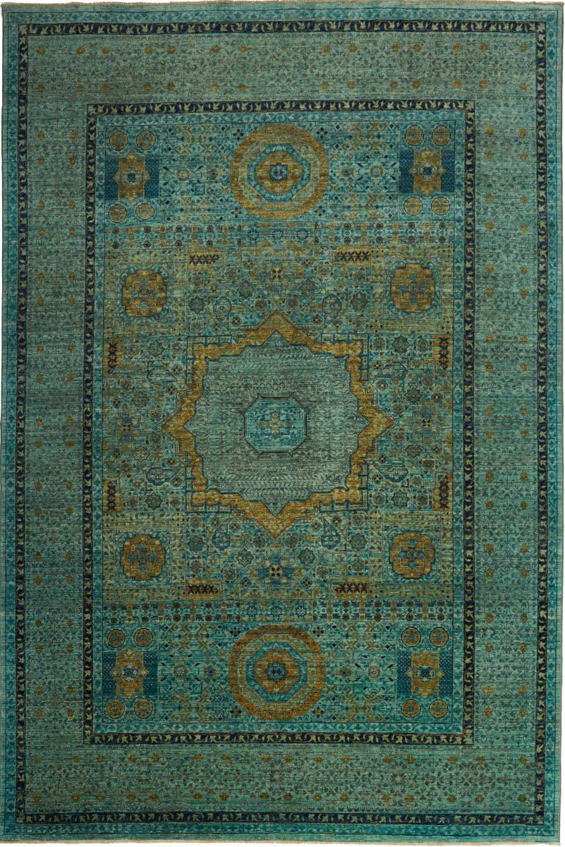 Tapete paquistanês Mamluk 296x196 296x196, Tapete persa Atado à mão