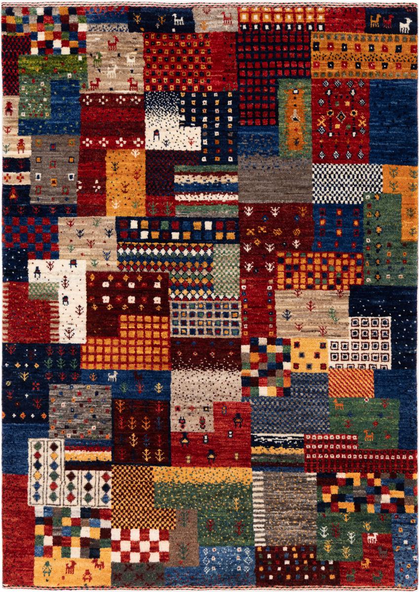 Perzisch tapijt Perzisch Gabbeh Loribaft Nowbaft 139x101 139x101, Perzisch tapijt Handgeknoopte