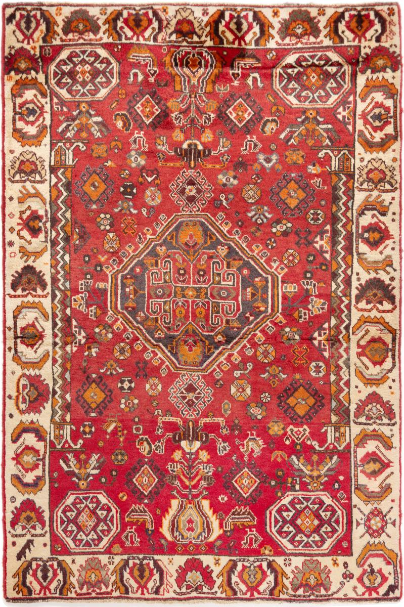 Tapis persan Ghashghai 170x114 170x114, Tapis persan Noué à la main