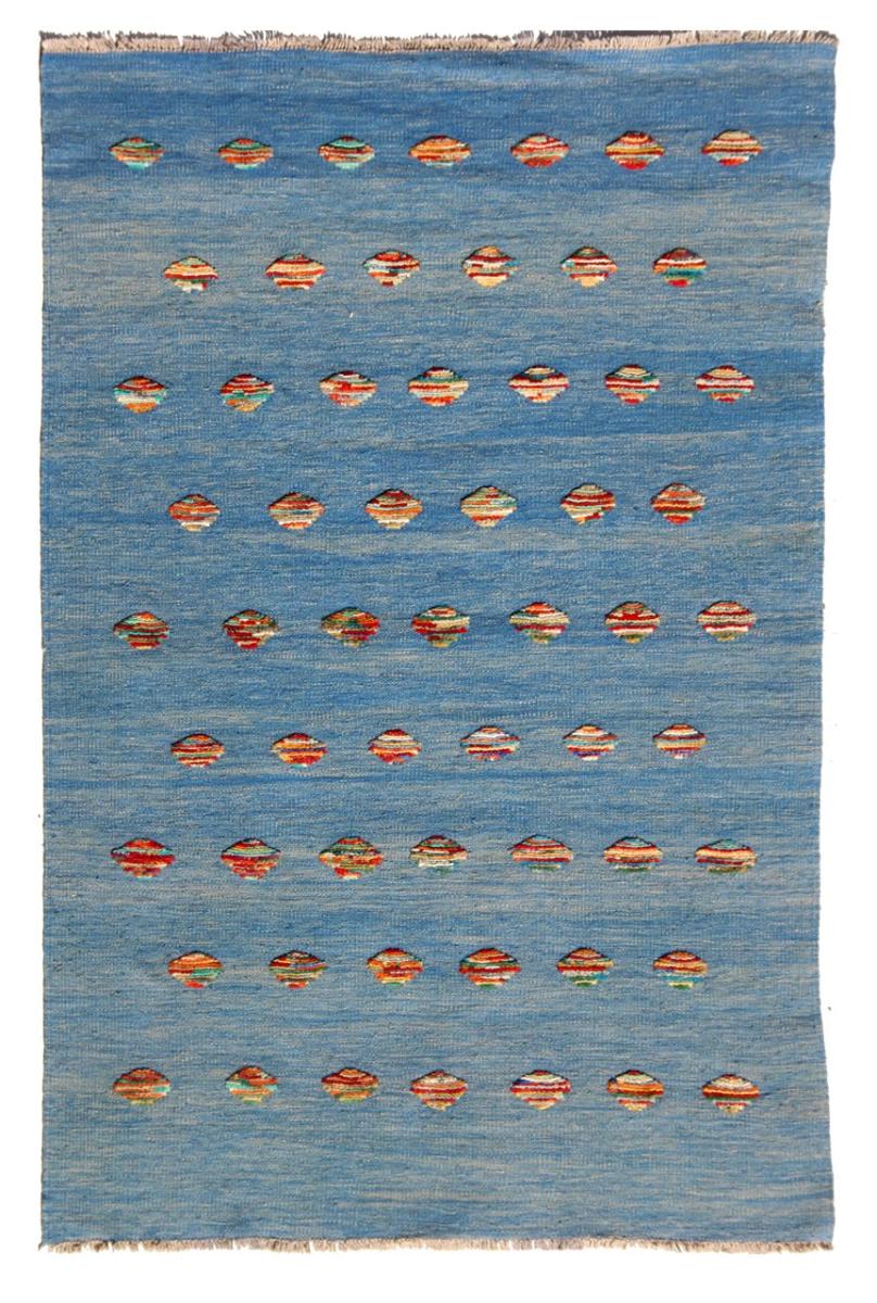 Alfombra afgana Kilim Afghan Nimbaft Edition 181x124 181x124, Alfombra persa Tejido a mano