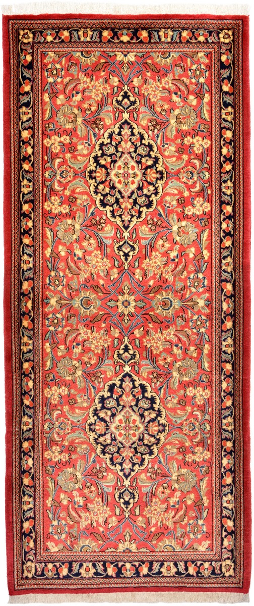 Tappeto persiano Qum Kork  195x83 195x83, Tappeto persiano Annodato a mano