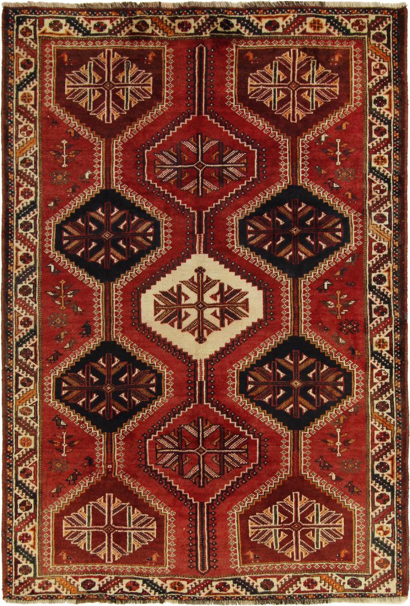 Alfombra persa Ghashghai 234x158 234x158, Alfombra persa Anudado a mano