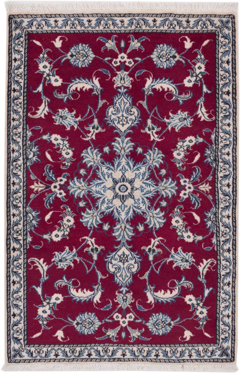 Tapis persan Naïn 138x89 138x89, Tapis persan Noué à la main