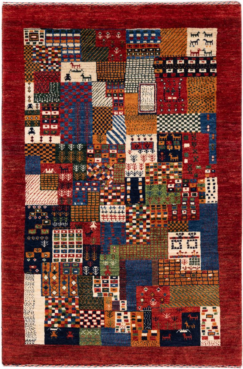 Perzisch tapijt Perzisch Gabbeh Loribaft Nowbaft 147x98 147x98, Perzisch tapijt Handgeknoopte