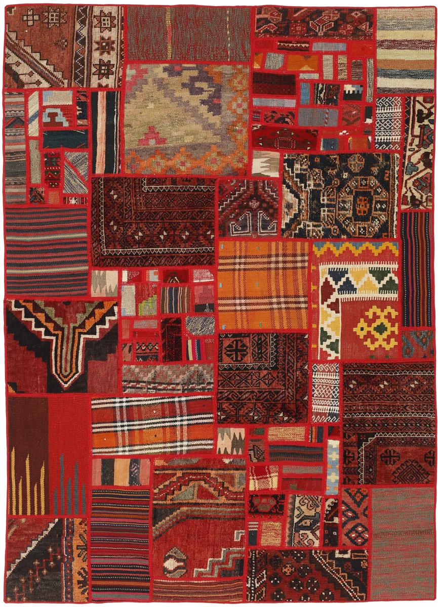 Perzsa szőnyeg Kilim Patchwork 201x139 201x139, Perzsa szőnyeg szőttesek