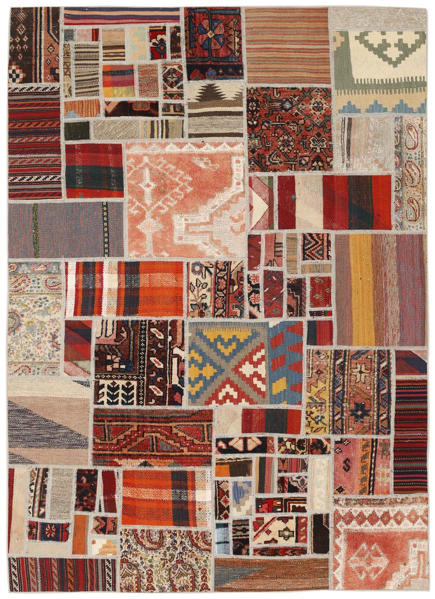 Perzsa szőnyeg Kilim Patchwork 201x141 201x141, Perzsa szőnyeg szőttesek