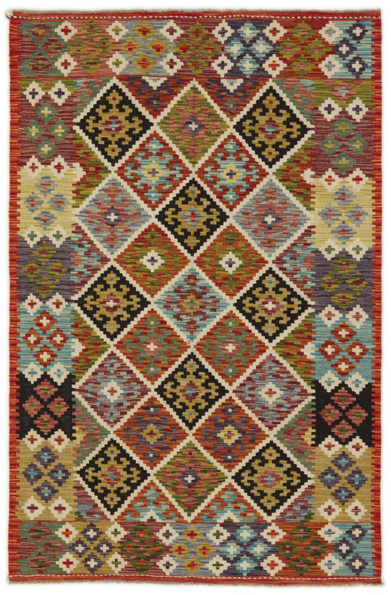 Afgán szőnyeg Kilim Afgán 193x128 193x128, Perzsa szőnyeg szőttesek