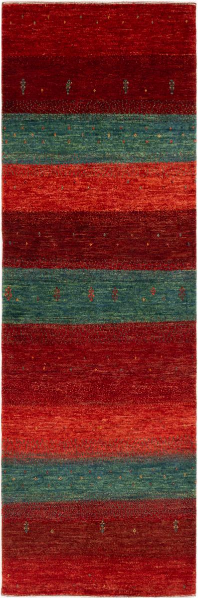 Tapis persan Persan Gabbeh Loribaft Essence 231x77 231x77, Tapis persan Noué à la main