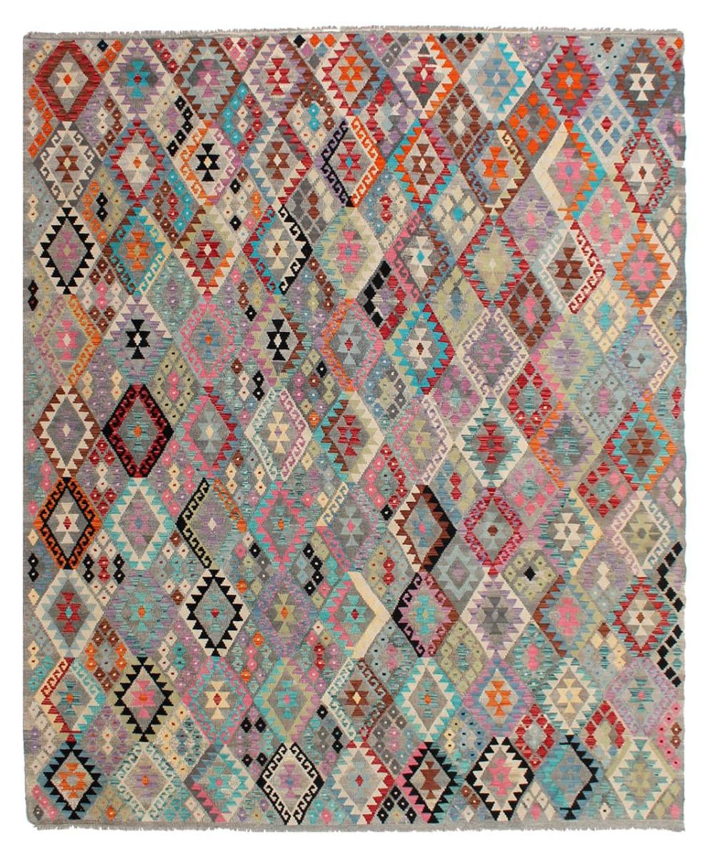 Dywan afgański Kilim Afghan 387x317 387x317, Dywan perski Ręcznie tkane