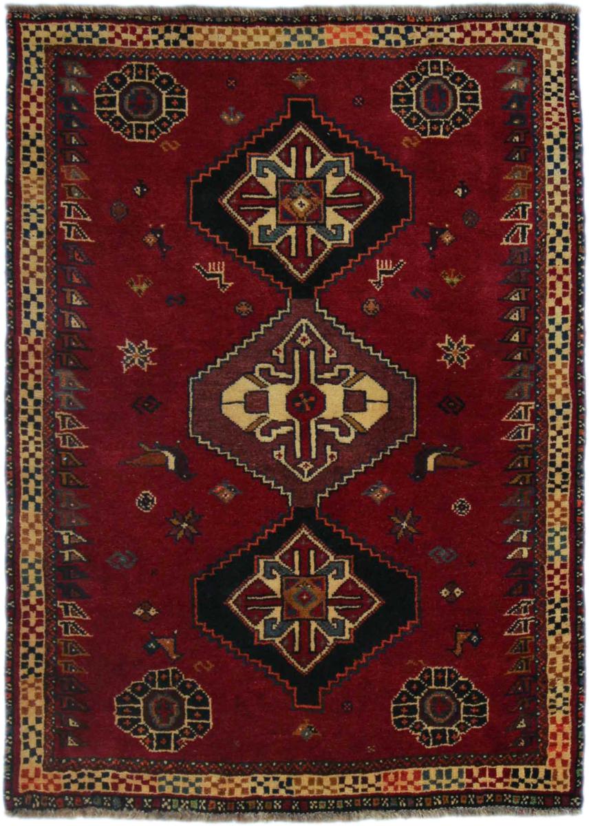 Tappeto persiano Shiraz 161x119 161x119, Tappeto persiano Annodato a mano