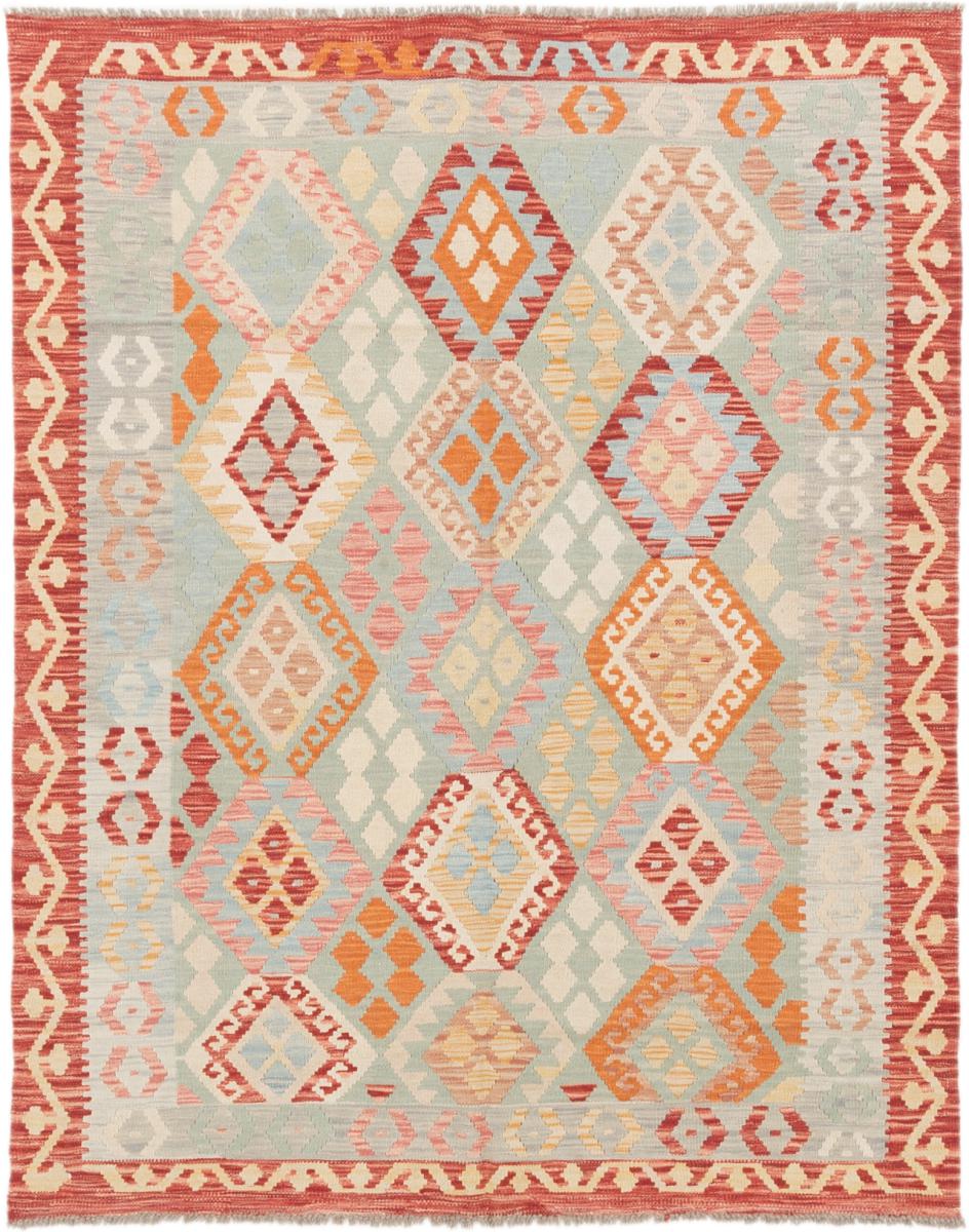 Tapete afegão Kilim Afegão 195x157 195x157, Tapete persa Tecido à mão