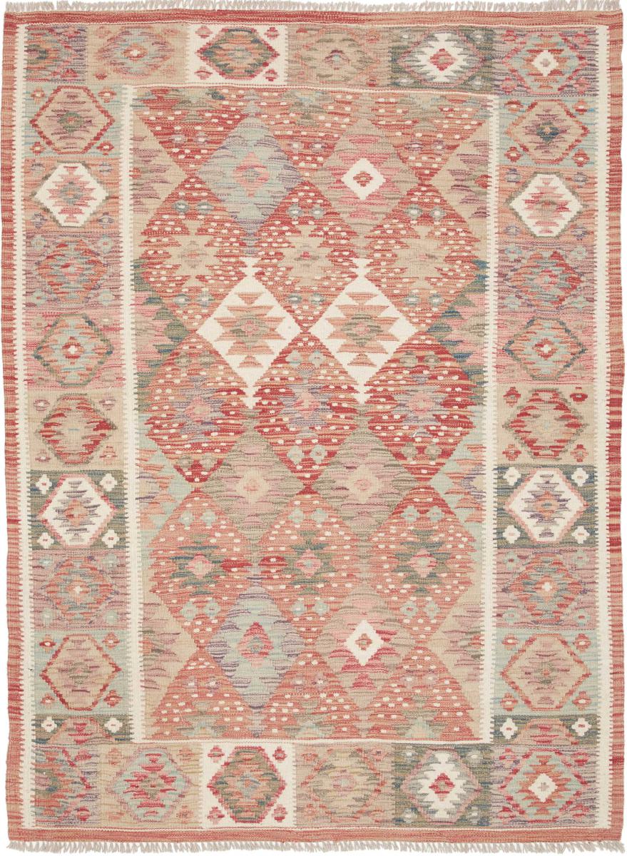 Afghansk tæppe Kelim Afghan 182x134 182x134, Persisk tæppe Håndvævet