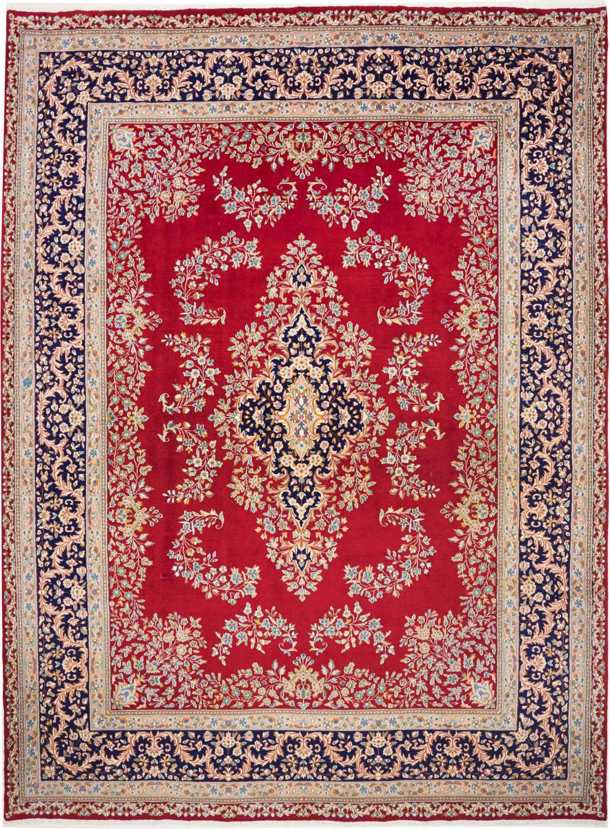 Persian Rug Kerman 13'3"x9'11" 13'3"x9'11", Persian Rug Knotted by hand