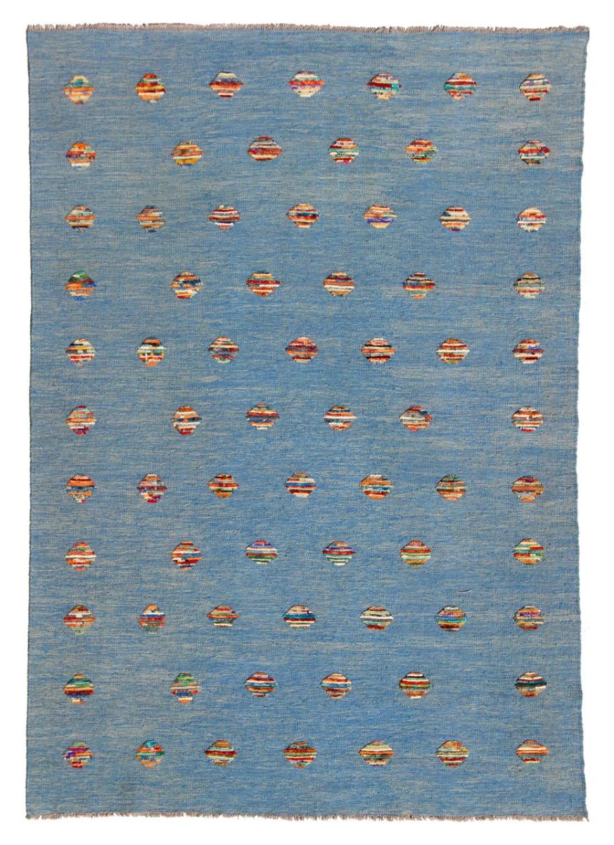 Alfombra afgana Kilim Afghan Nimbaft Edition 240x172 240x172, Alfombra persa Tejido a mano