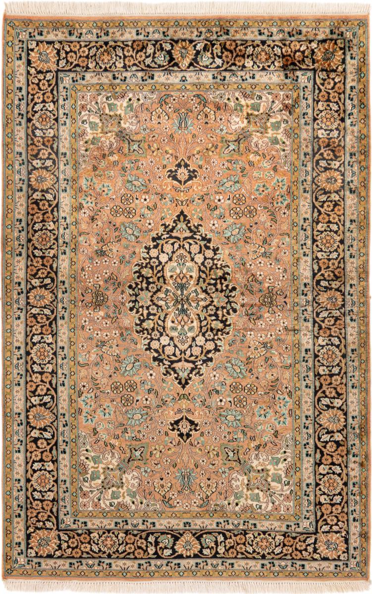 Indiaas tapijt Kasjmier Zijde 188x124 188x124, Perzisch tapijt Handgeknoopte