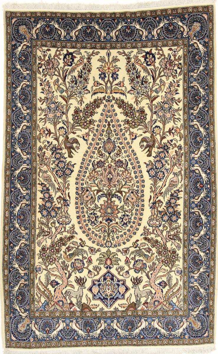 Persian Rug Qum 216x137 216x137, Persian Rug Knotted by hand