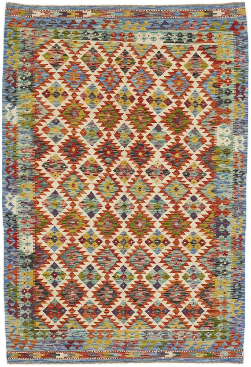 Tapete afegão Kilim Afegão 255x175 255x175, Tapete persa Tecido à mão