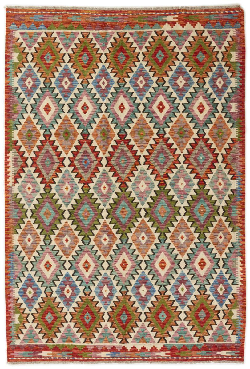 Alfombra afgana Kilim Afghan 248x169 248x169, Alfombra persa Tejido a mano