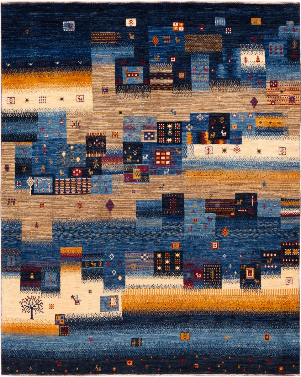 Alfombra persa Persia Gabbeh Loribaft Nowbaft 197x160 197x160, Alfombra persa Anudado a mano