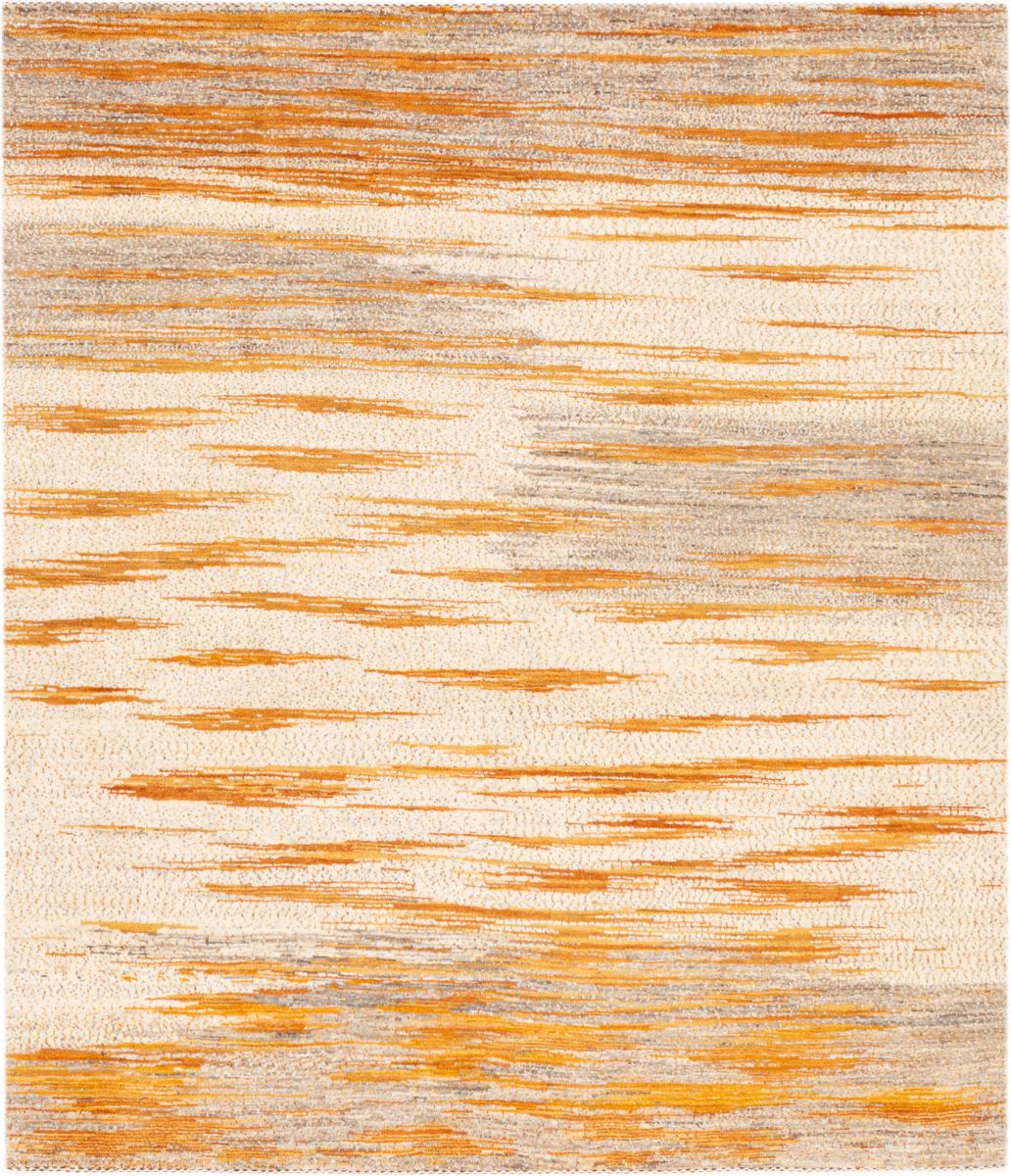 Tapis persan Persan Gabbeh Loribaft Essence 197x170 197x170, Tapis persan Noué à la main