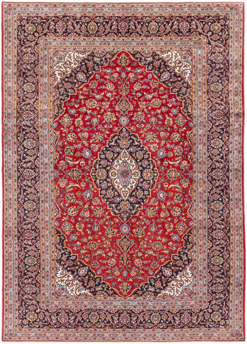 Covor persan Kashan 342x244 342x244, Covor persan Înnodat manual