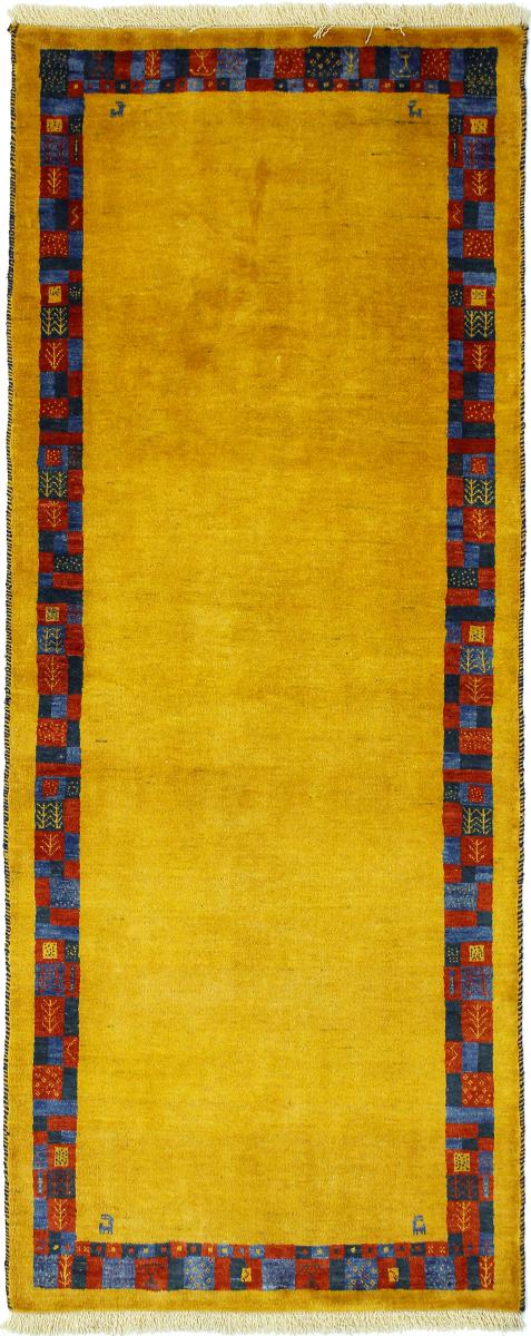 Persian Rug Persian Gabbeh Loribaft 201x79 201x79, Persian Rug Knotted by hand