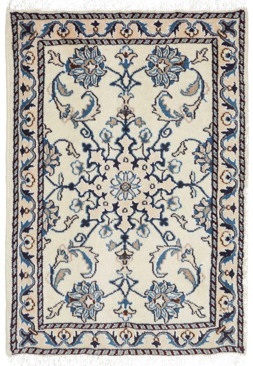 Tapis persan Naïn 91x59 91x59, Tapis persan Noué à la main