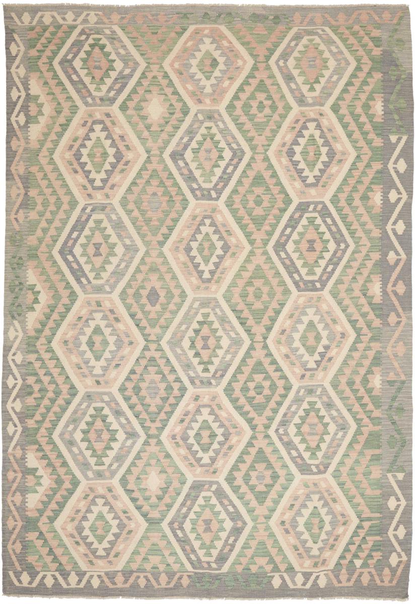 Afghanischer Teppich Kelim Afghan 9'10"x6'10" 9'10"x6'10", Perserteppich Handgewebt