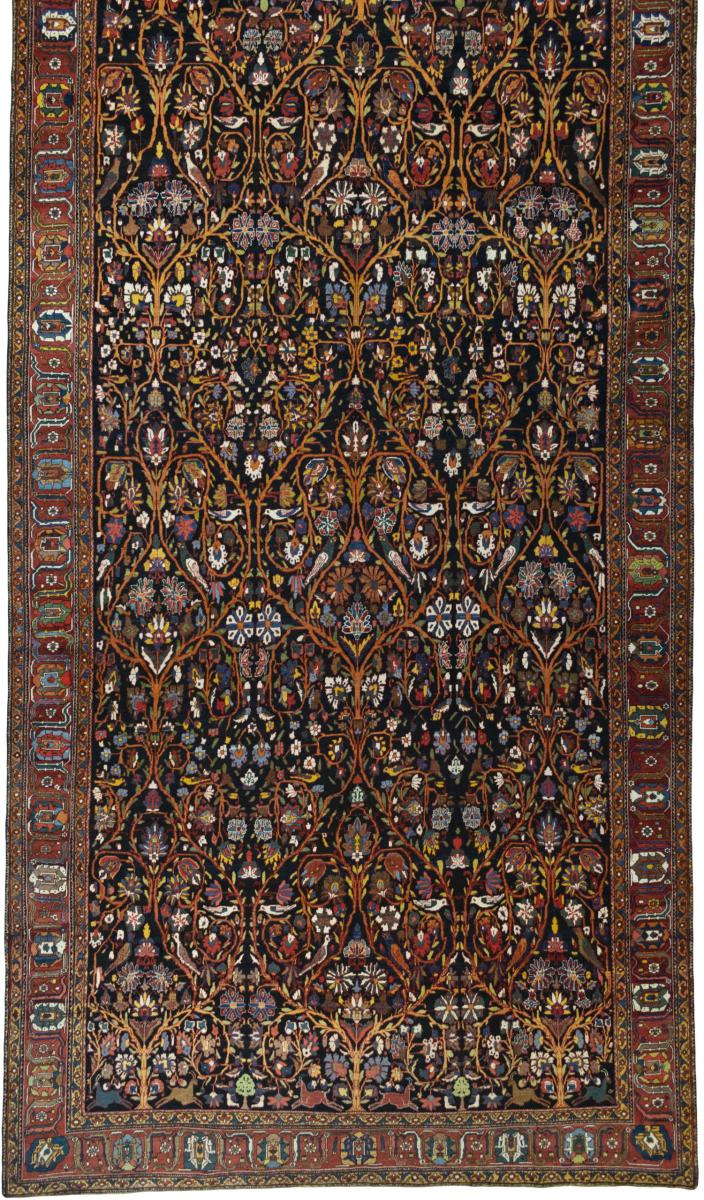 Περσικό χαλί Μπαφτιάρ 685x365 685x365, Περσικό χαλί Οι κόμποι έγιναν με το χέρι