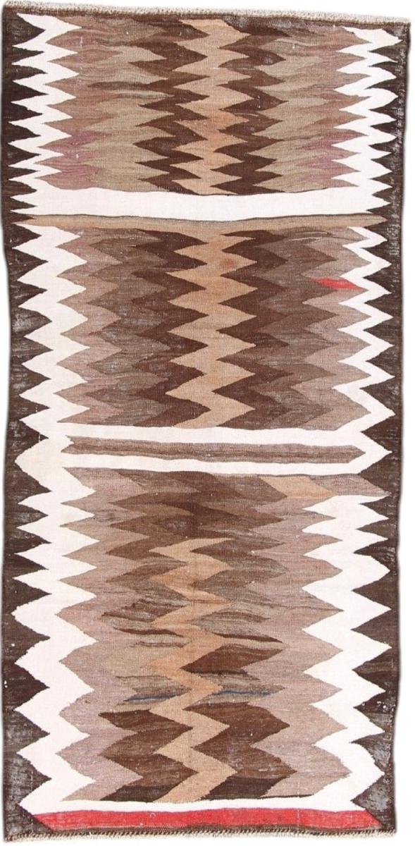 Perserteppich Kelim Fars 223x104 223x104, Perserteppich Handgewebt