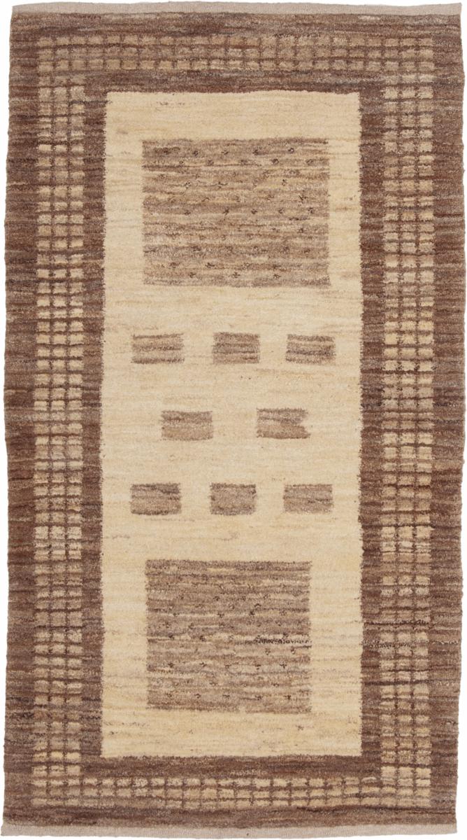 Tapis persan Persan Gabbeh Loribaft 141x76 141x76, Tapis persan Noué à la main